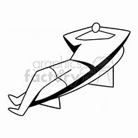 Image result for Man Lounging Clip Art