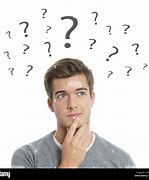 Image result for Man Thinking Questions