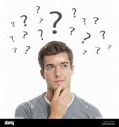 Image result for Thinking Man with Questiojn Mark