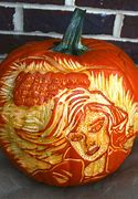 Image result for Pumpkin Carving Drawing