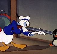 Image result for Donald Duck Holding a Gun