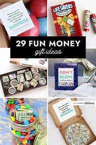 Image result for Funny Money Gift Ideas