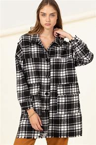 Image result for Outfits Oversized Plaid Jacket