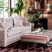 Image result for Plaid Sofa Sets