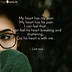 Image result for Pain in My Heart Quotes