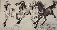 Image result for Xu Beihong Horse Painting