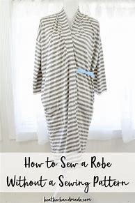 Image result for How to Sew a Hooded Robe