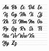 Image result for New Cursive Alphabet