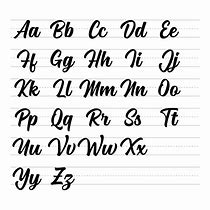 Image result for Cursive Writing Lowercase Letters