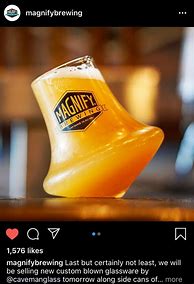 Image result for Tall Beer Glass Tilted