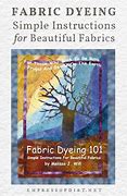 Image result for Dyeing Fabric Techniques for Kids