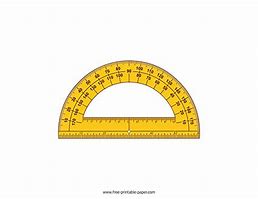 Image result for Printable Protractor with Ruler