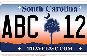 Image result for South Carolina License Plate with Wolf