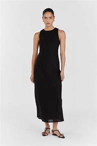 Image result for Palmer Ink Linen Midi Dress Dissh