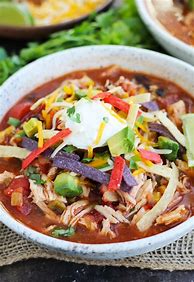 Image result for Slow Cooker Mexican Chicken Tortilla Soup