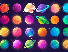 Image result for Planets Colours