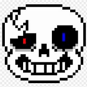 Image result for Sans Pixel Head