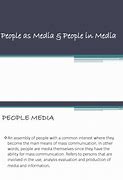 Image result for People as Medi and People in Media