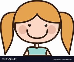 Image result for Girl Portrait Cartoon Half Body