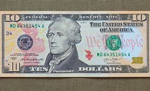 Image result for 10 Dollar Bill Errors