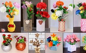 Image result for Paper Flower Pot