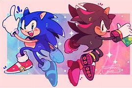 Image result for Sonic and Shadow deviantART