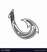 Image result for Maori Fish Hook Tattoo