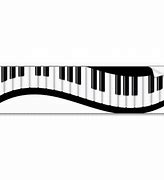 Image result for Wavy Piano Keys Clip Art