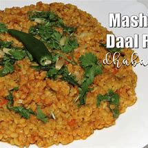 Image result for Indian Restaurant Mash Daal