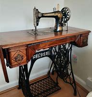 Image result for Singer Treadle Sewing Machine