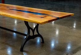 Image result for Blue Epoxy and Table Top