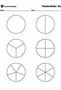 Image result for 1 6 Fraction Circle