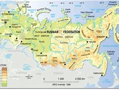 Image result for Russia Physical Map