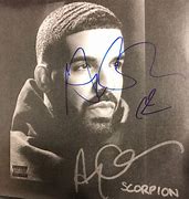 Image result for Drake Autograph