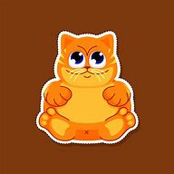 Image result for Round Fat Cartoon Cat