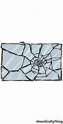 Image result for Broken Glass Drawing Simple