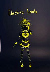 Image result for Electric Look Dress to Impress