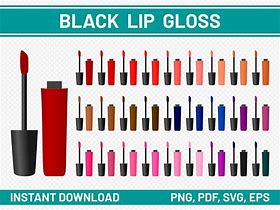 Image result for Lip Gloss SVG