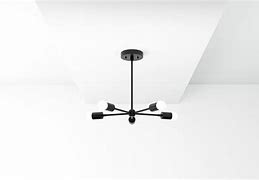 Image result for Black Glass Shades On Chandelier Sputnik