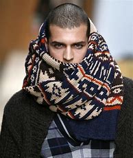 Image result for Sea Green Scarf Men