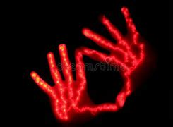 Image result for Blue Hand with Blue Outline Circle