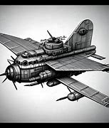 Image result for Dieselpunk Plane Concept Art