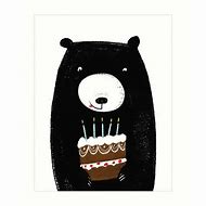 Image result for Bear Birthday Cake