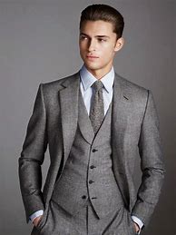 Image result for Casual Grey Suit