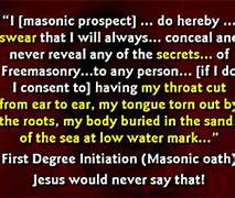 Image result for Masonic Oath