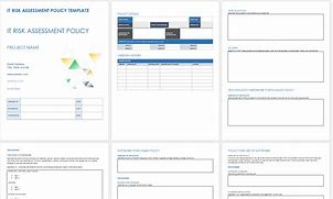 Image result for Risk Assessment Policy Template