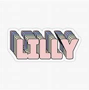 Image result for Lilly Name Outline