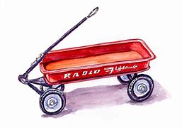 Image result for Old Red Wagon