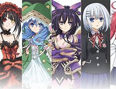 Image result for Date a Live Anime Characters Desktop