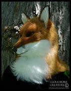 Image result for White Fox Mask Red